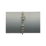 Pulsera tejido lazo continuo graduable