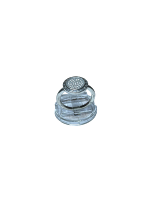 Anillo tipo sello pave circular