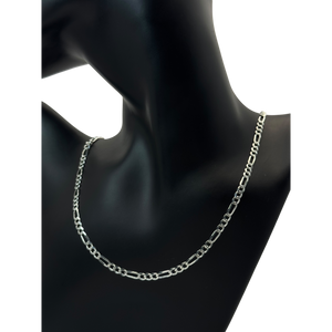 Cadena tejido cartier martillada