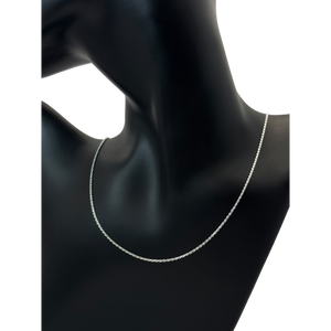 Cadena lazo micro trenzado 0,15 cm