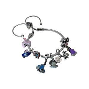 Pulsera pandora deslizante icono de mickey mouse