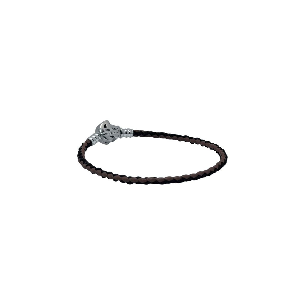 Pulsera pandora rey leon cuero trenzado