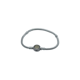 Pulsera pandora moments signature dos tonos