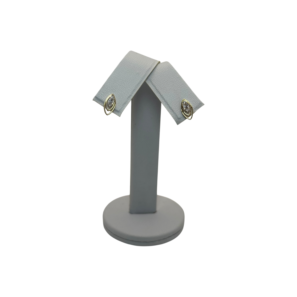 Arete figura de hojas con zircon