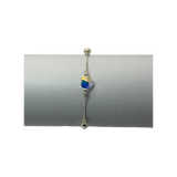 Pulsera zircon en forma de corazon