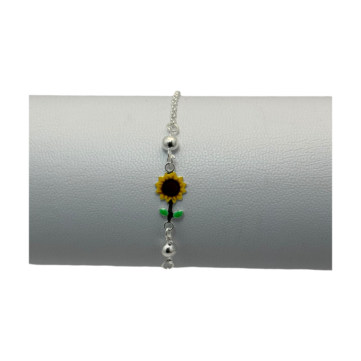 Pulsera con figura girasol/margarita