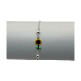 Pulsera con figura girasol/margarita