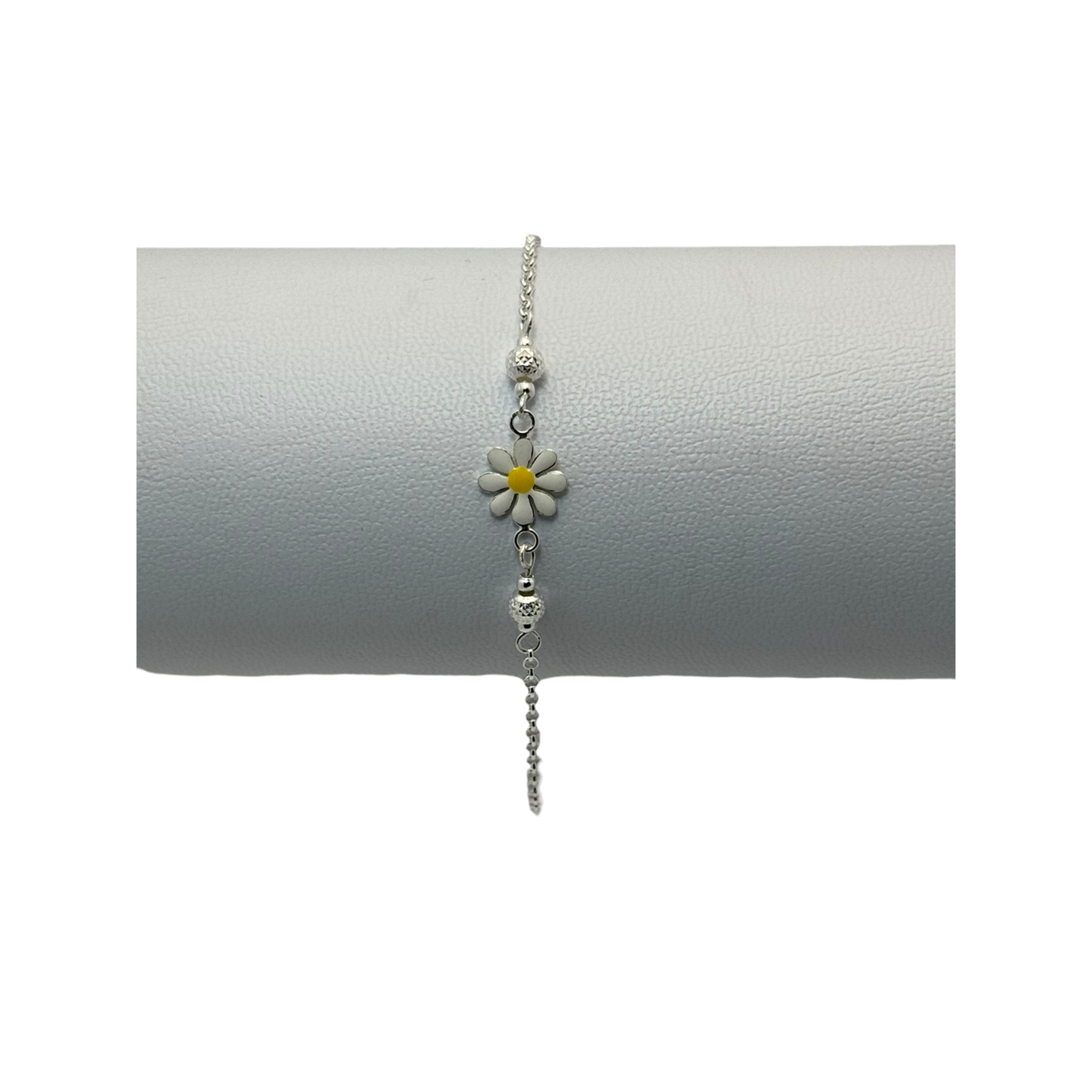 Pulsera con figura girasol/margarita