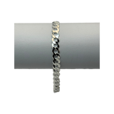Pulsera tejido grumet diamantado
