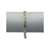 Pulsera tejido grumet delgado doble