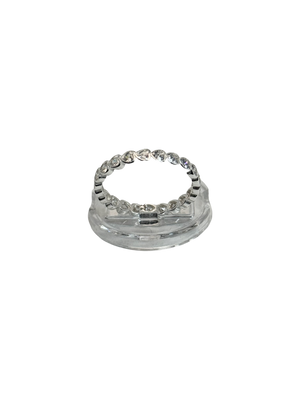 Anillo banda de corazones