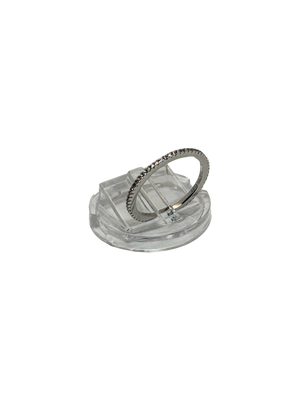 Anillo micro pave tricolor