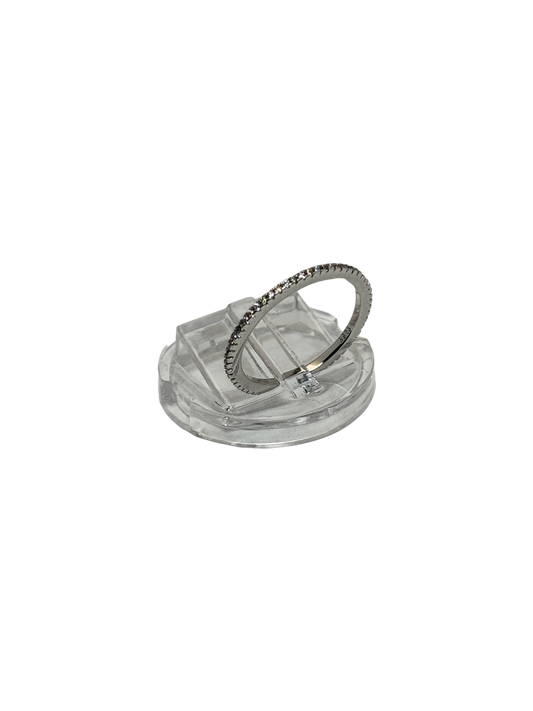 Anillo micro pave tricolor