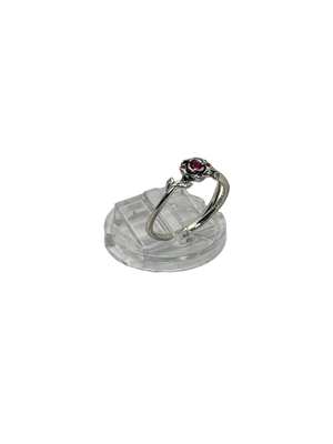 Anillo rosa de la bella y la bestia